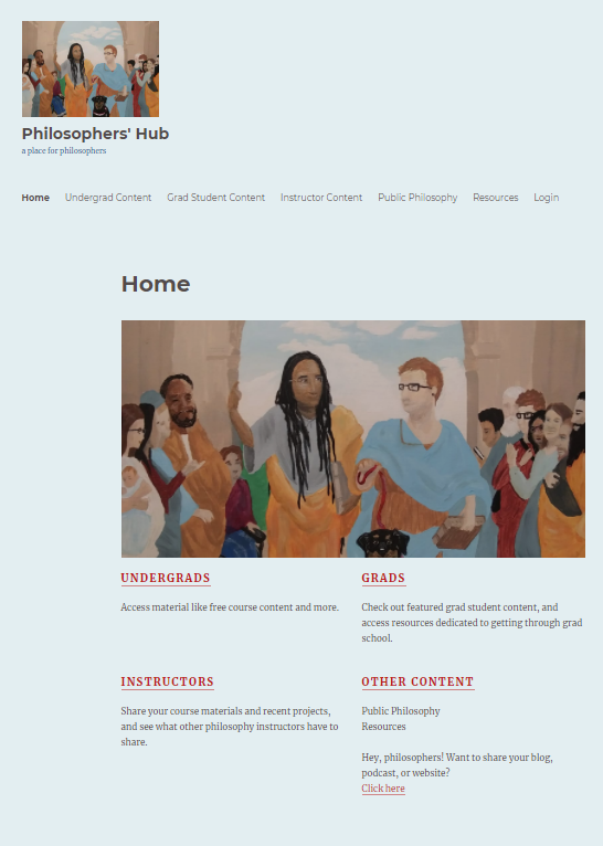 philosophers' hub